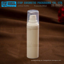 ZB-QU30 natural 30ml y una elegante capa 30ml redondo personalizado decorativo recipiente para cosméticos